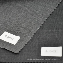 темно-серый чек шерсти ткань текстильный Материал ткань для вечернее платье